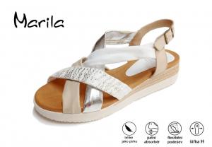 Marila 1146-89-61 dámské sandály 20878, colormix