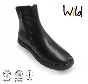 Wild 15019114B2 dámská poloholeňová obuv /polokozačky/ 20959, černá
