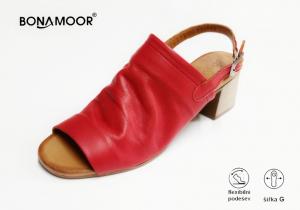 Bonamoor 011726-02 dámské sandály 20881, červená
