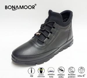Bonamoor 169-2022 13 dámská kotníková obuv 20967, černá