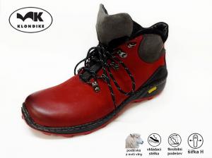 Klondike T21 pánská kotníková obuv 20750, červená