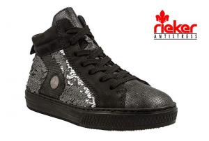 20480 Dámská kotníková obuv Rieker L5948-45, černá